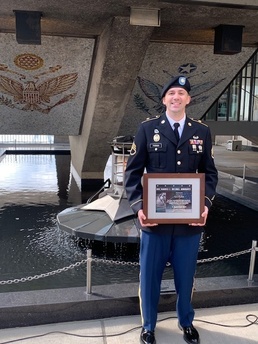 Wisconsin Guard member receives prestigious Richard Bong Award