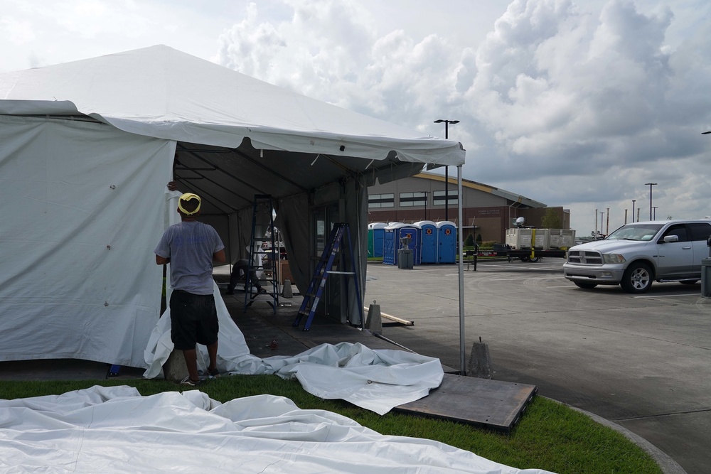 Hurricane Ida: Luling Disaster Recovery Center Build Out