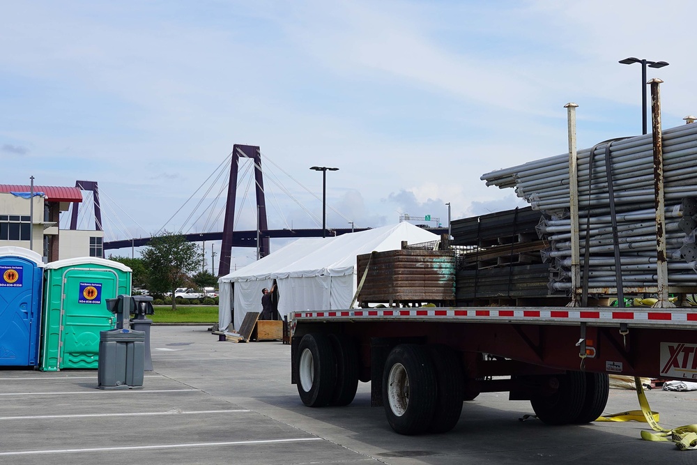 Hurricane Ida: Luling Disaster Recovery Center Build Out