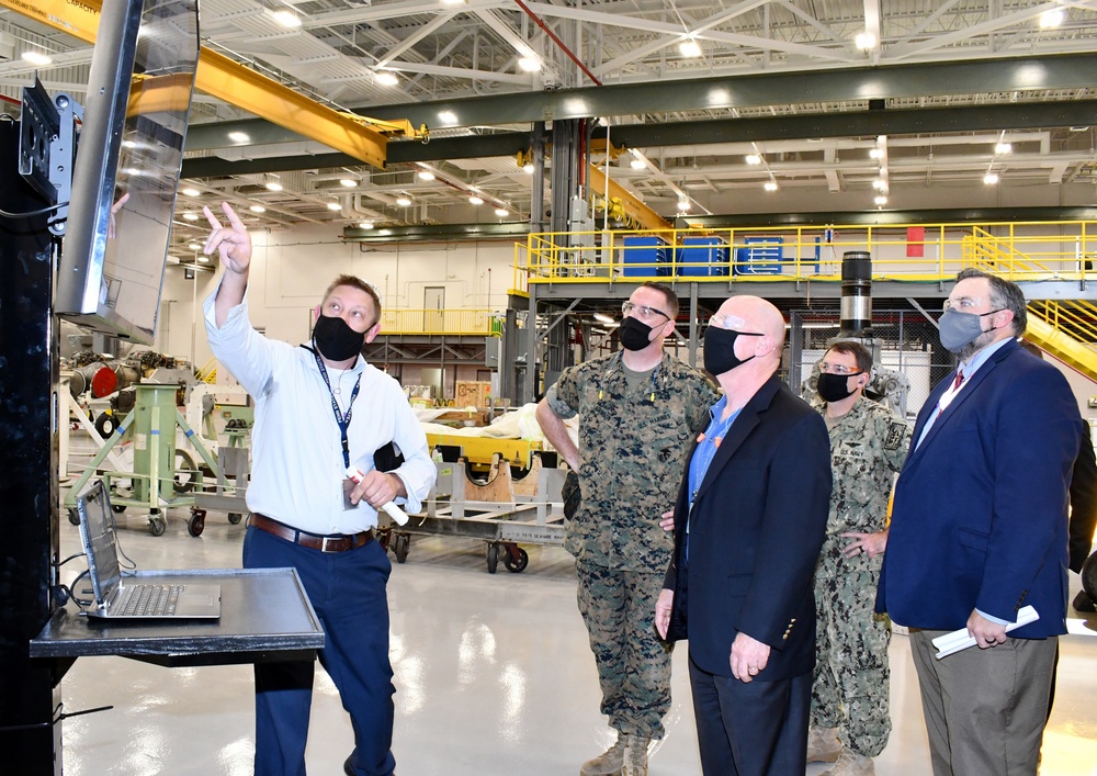 FRCE hosts Navy official, with eye on modernization