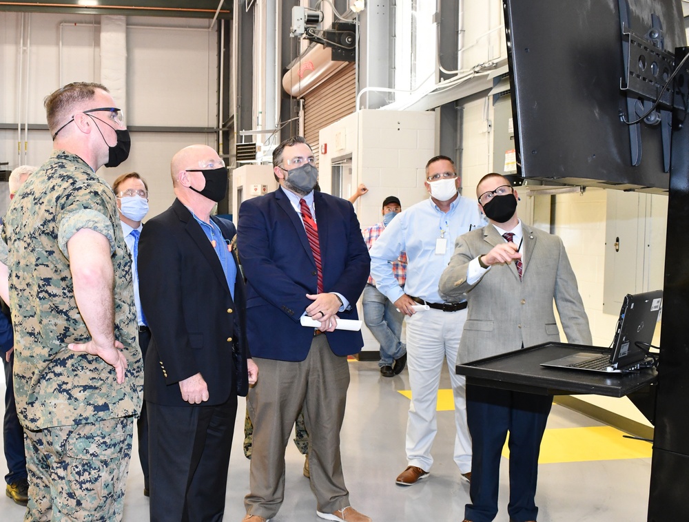 FRCE hosts Navy official, with eye on modernization