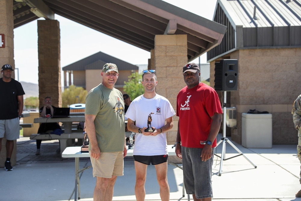 Capt. Evan Cain finishes 1st in male category for 11th ACR Blackhorse Marathon