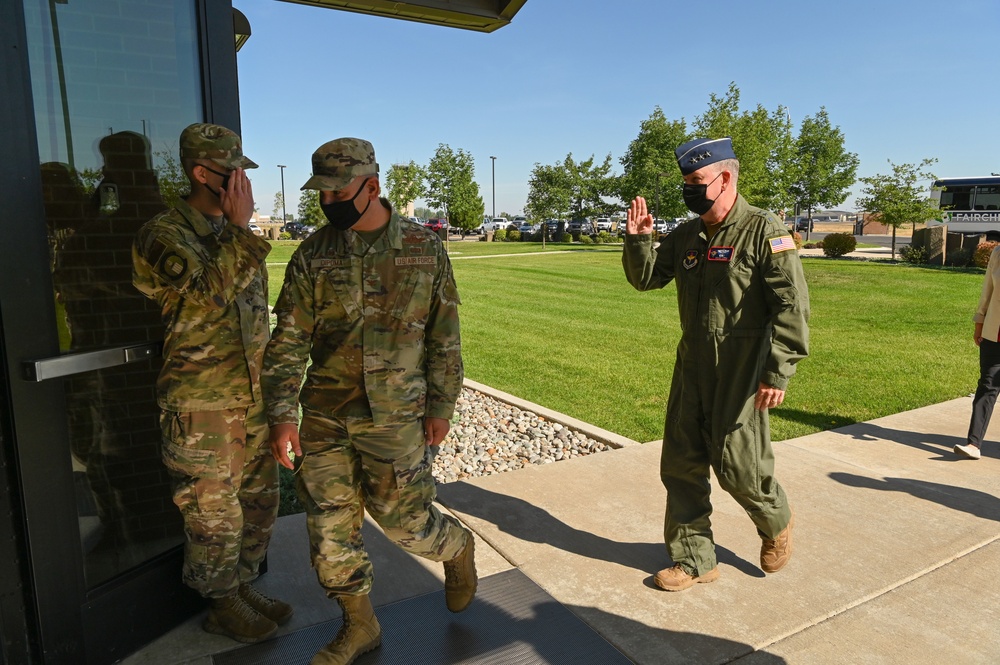 Gen. Webb visits 336th TRG