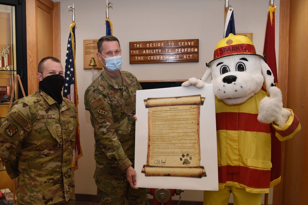 Dyess Begins Fire Prevention Week