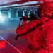 A 934th Security Forces Squadron Airman fires his M-4 during a simulated night fire training