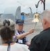 Memorial service aboard Battleship Wisconsin