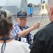 Memorial service aboard Battleship Wisconsin