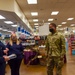 Chief Master Sgt. Kevin Osby tours Fairchild Air Force Base Exchange
