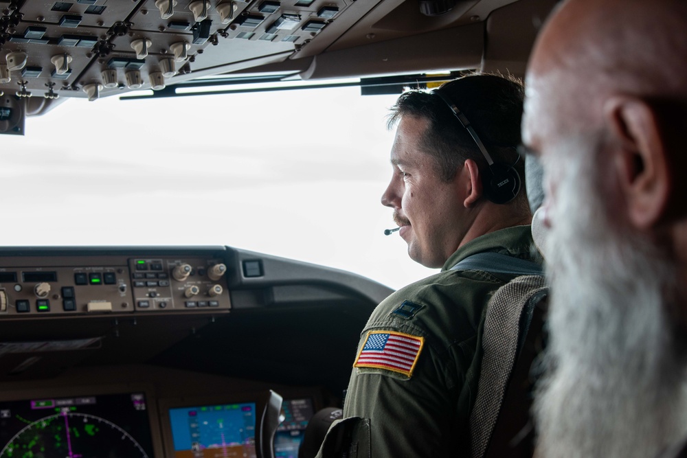 Gold Star KC-46 flight