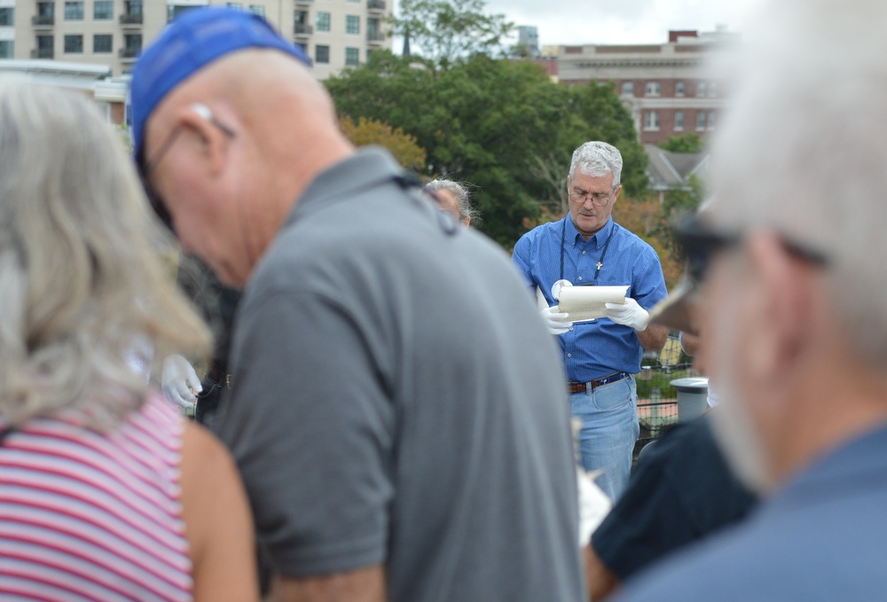 USS Hopewell (DD 681) memorial service