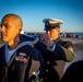 GHWB Sailors Conduct a Service Dress Blue Uniform Inspection