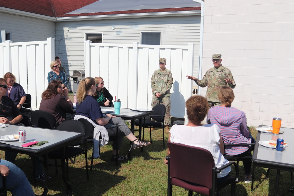 Fort McCoy Garrison commander addresses RMO team