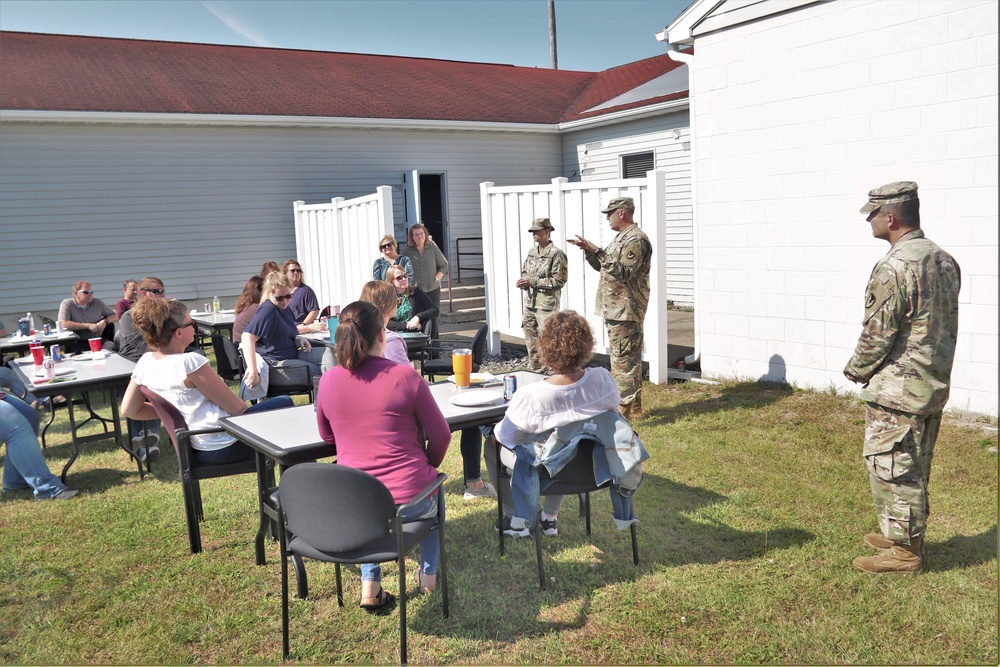 Fort McCoy Garrison commander addresses RMO team