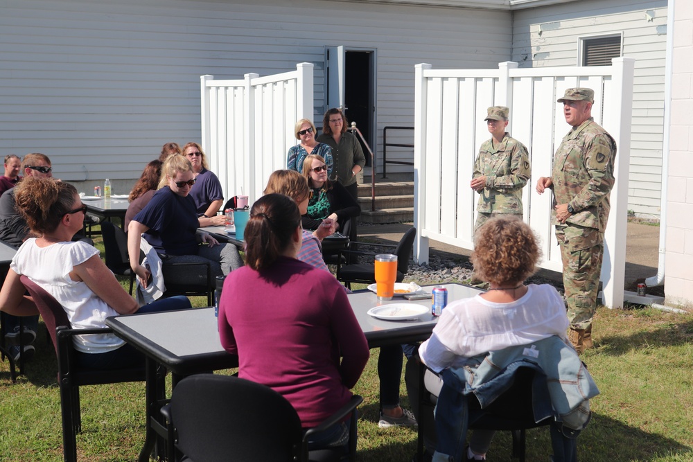 Fort McCoy Garrison commander addresses RMO team