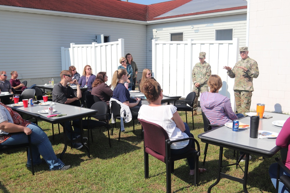 Fort McCoy Garrison commander addresses RMO team