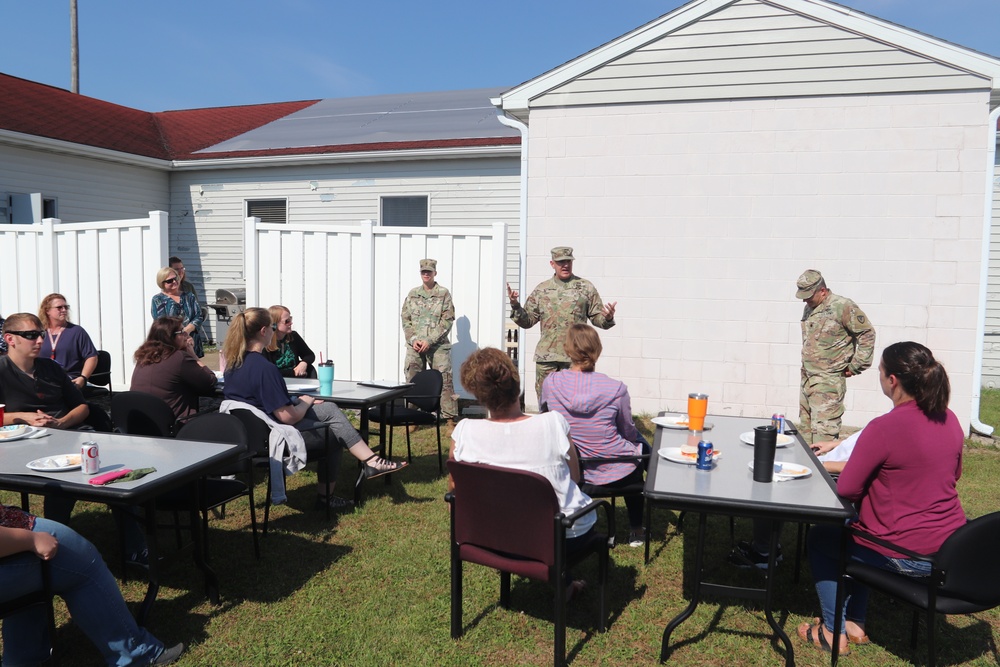 Fort McCoy Garrison commander addresses RMO team