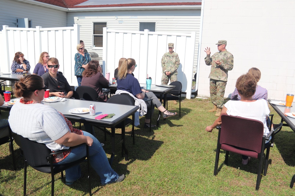 Fort McCoy Garrison commander addresses RMO team