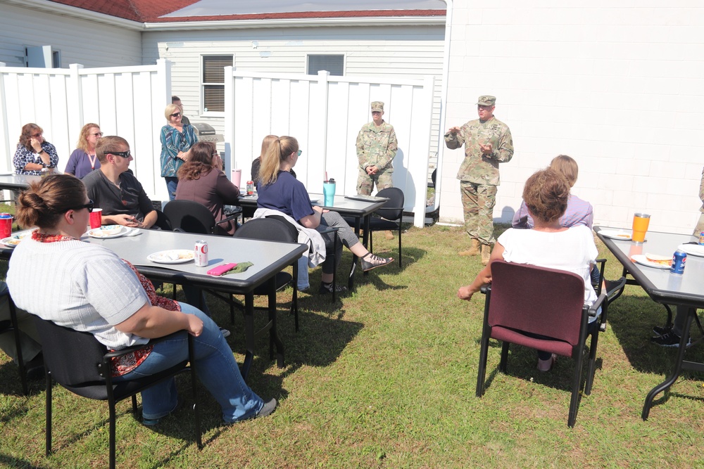 Fort McCoy Garrison commander addresses RMO team