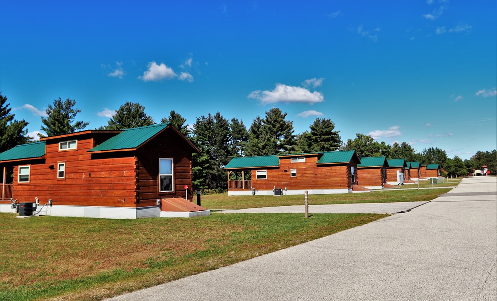 Cabins at Fort McCoy's Pine View Campground