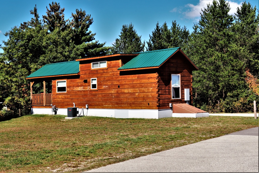 Cabins at Fort McCoy's Pine View Campground