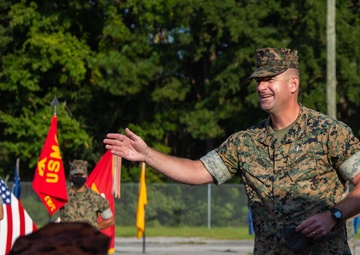 Early Warning and Control Detachment Change of Command Ceremony