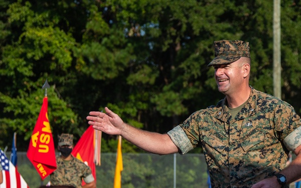 Early Warning and Control Detachment Change of Command Ceremony