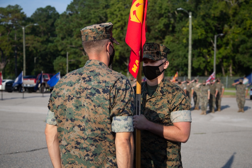 Early Warning and Control Detachment Change of Command Ceremony