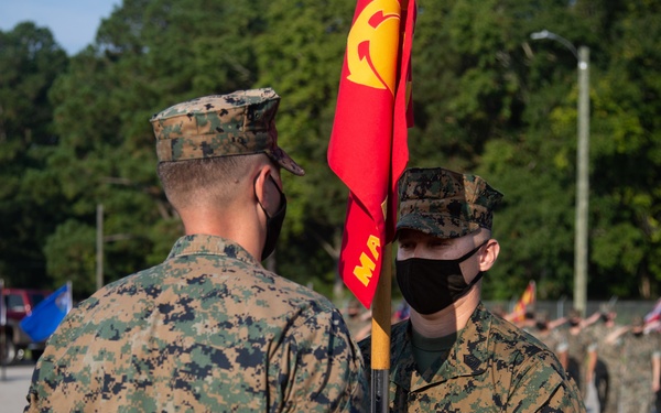 Early Warning and Control Detachment Change of Command Ceremony