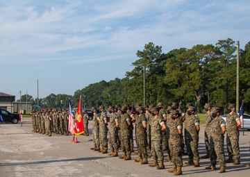 Early Warning and Control Detachment Change of Command Ceremony