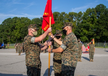 Early Warning and Control Detachment Change of Command Ceremony