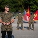 Early Warning and Control Detachment Change of Command Ceremony