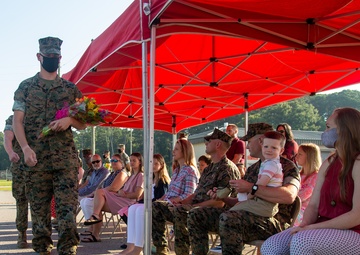Early Warning and Control Detachment Change of Command Ceremony