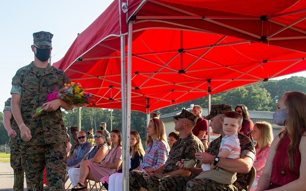 Early Warning and Control Detachment Change of Command Ceremony