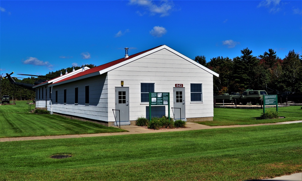 Historical buildings at Fort McCoy