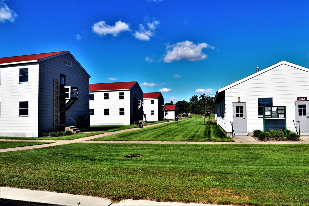 Historical buildings at Fort McCoy