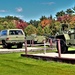 2021 fall colors at Fort McCoy's Equipment Park in historic Commemorative Area