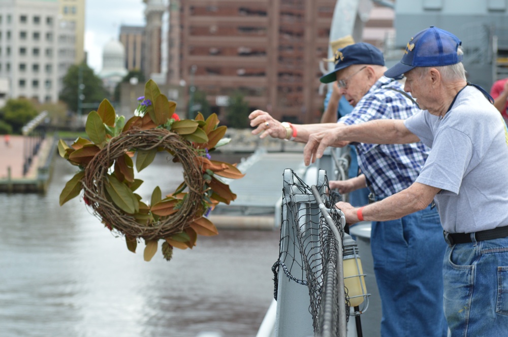 USS Hopewell (DD 681) memorial service