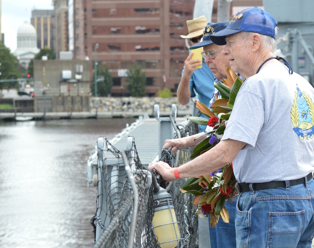 USS Hopewell (DD 681) memorial service