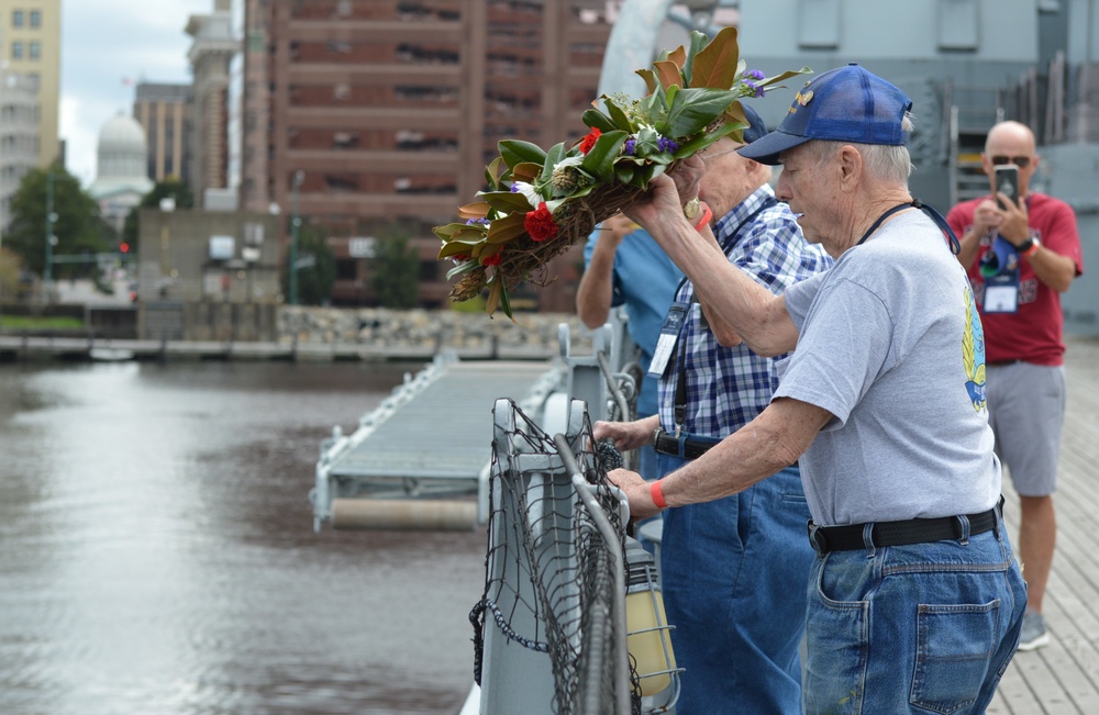 USS Hopewell (DD 681) memorial service