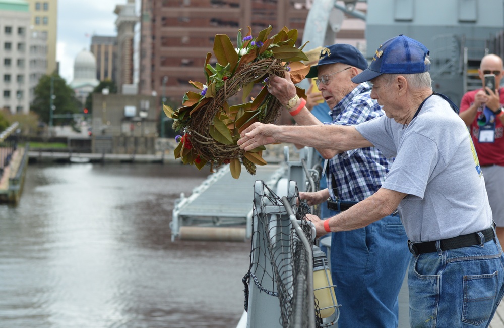 USS Hopewell (DD 681) memorial service