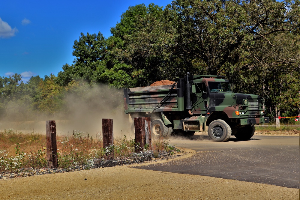 New range training area being built near Range 4 at Fort McCoy