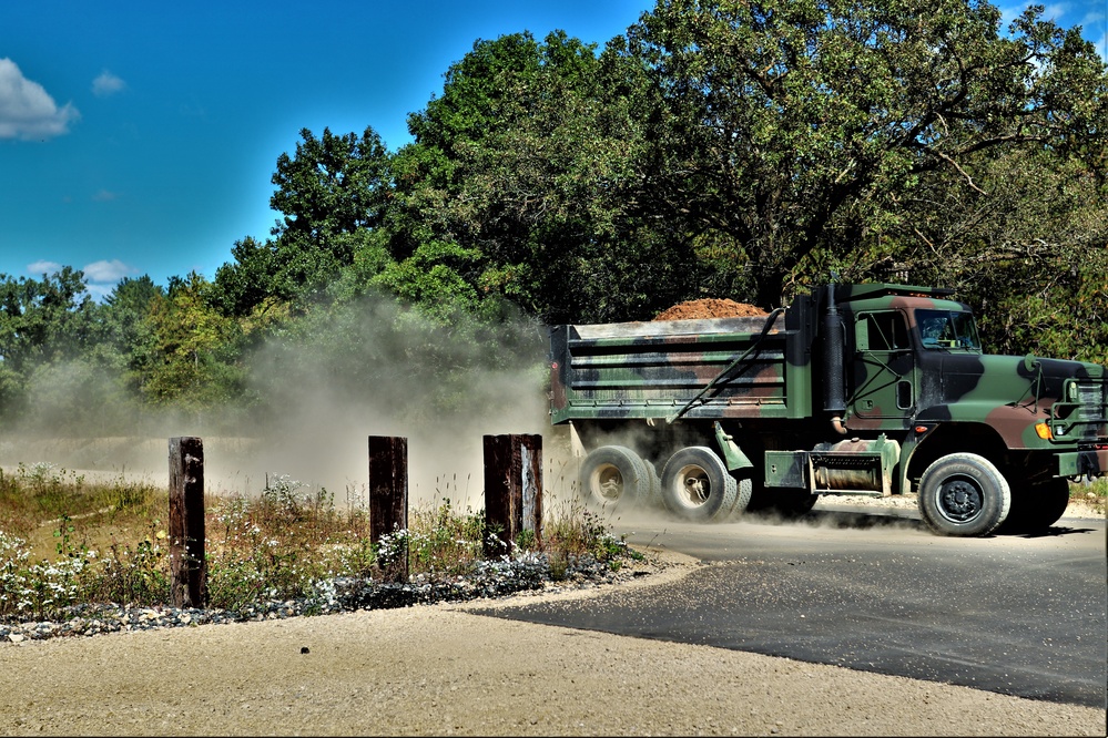 New range training area being built near Range 4 at Fort McCoy