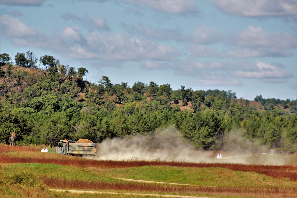 New range training area being built near Range 4 at Fort McCoy