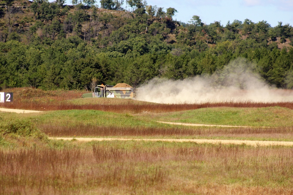 New range training area being built near Range 4 at Fort McCoy