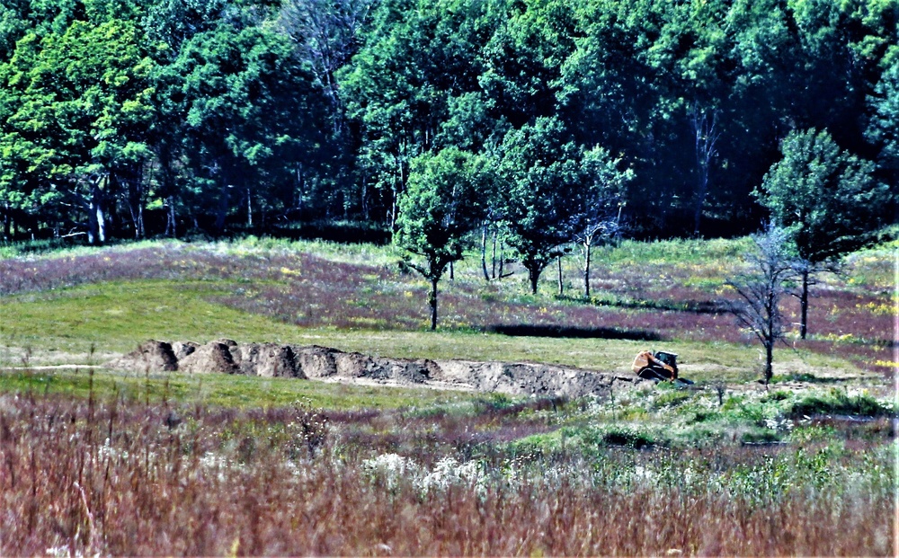 New range training area being built near Range 4 at Fort McCoy