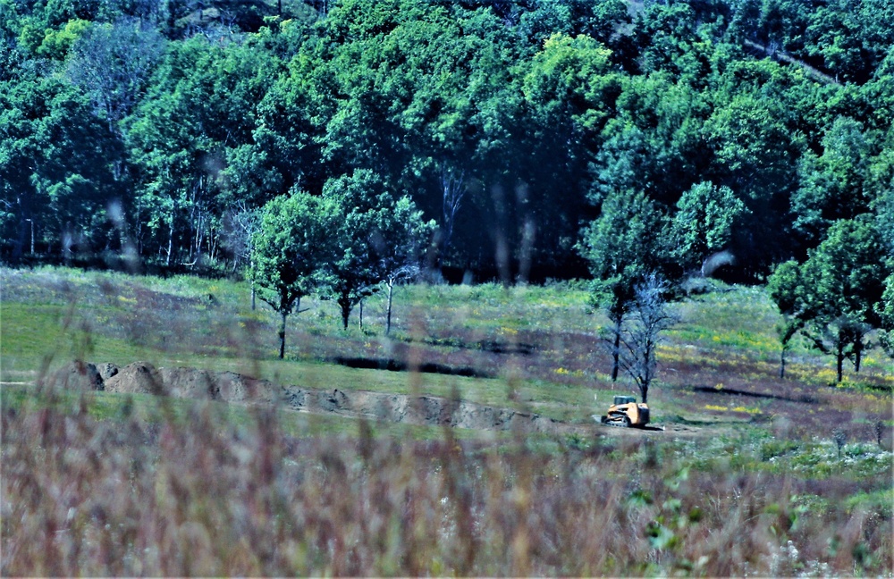 New range training area being built near Range 4 at Fort McCoy