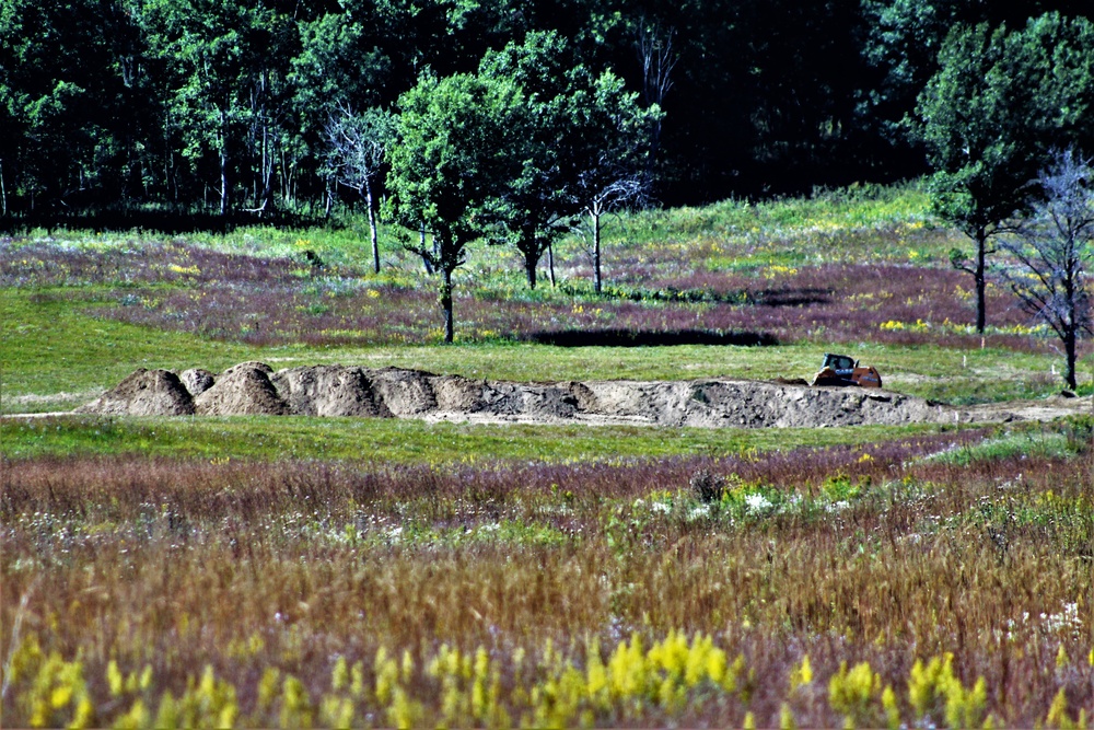 New range training area being built near Range 4 at Fort McCoy