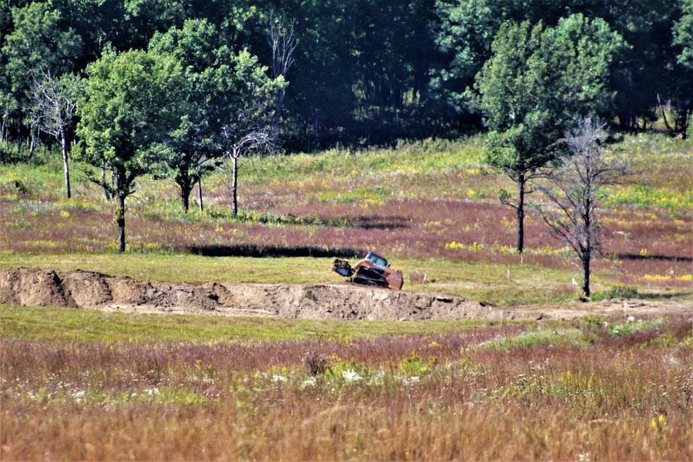 New range training area being built near Range 4 at Fort McCoy