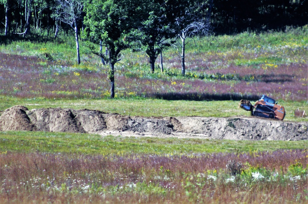 New range training area being built near Range 4 at Fort McCoy