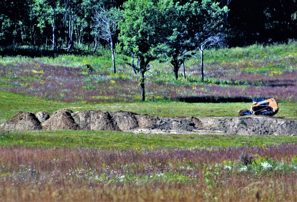 New range training area being built near Range 4 at Fort McCoy